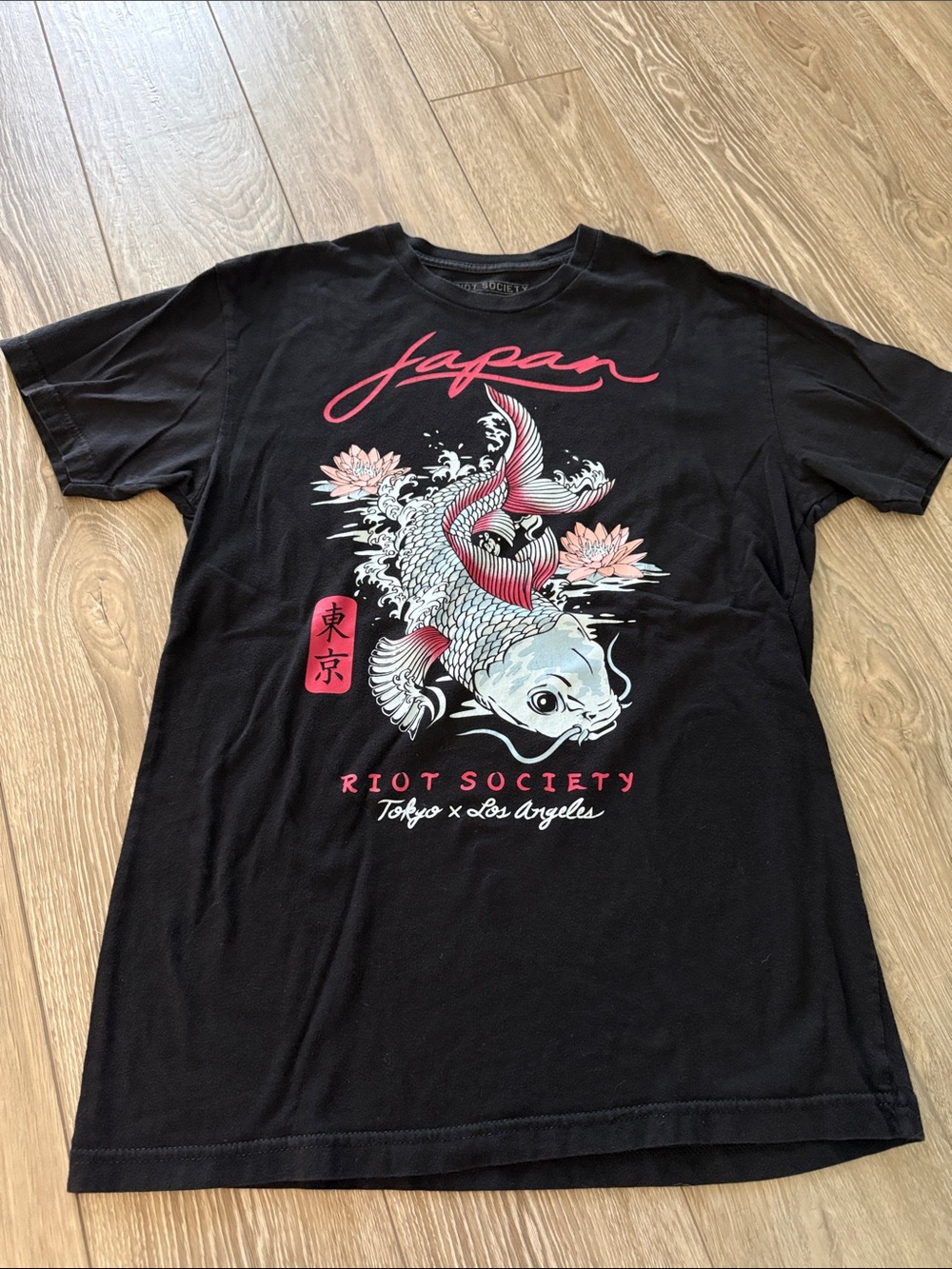 Riot Society Japan Tee, Sz S